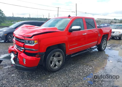 2018 Chevrolet Silverado 1500 2Lz из США, поврежденный, VIN 3GCUKSEC3JG271139
